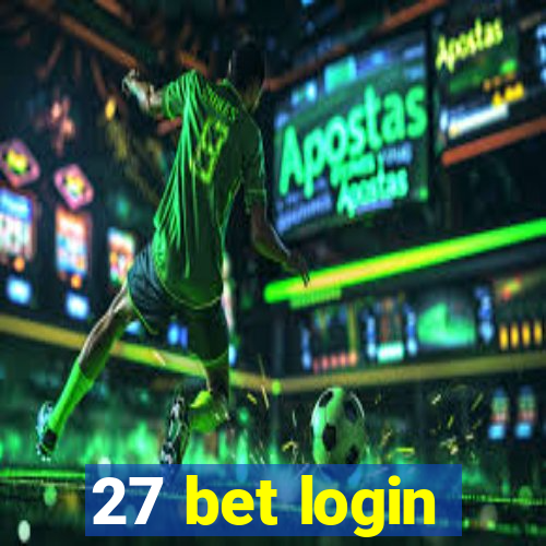 27 bet login